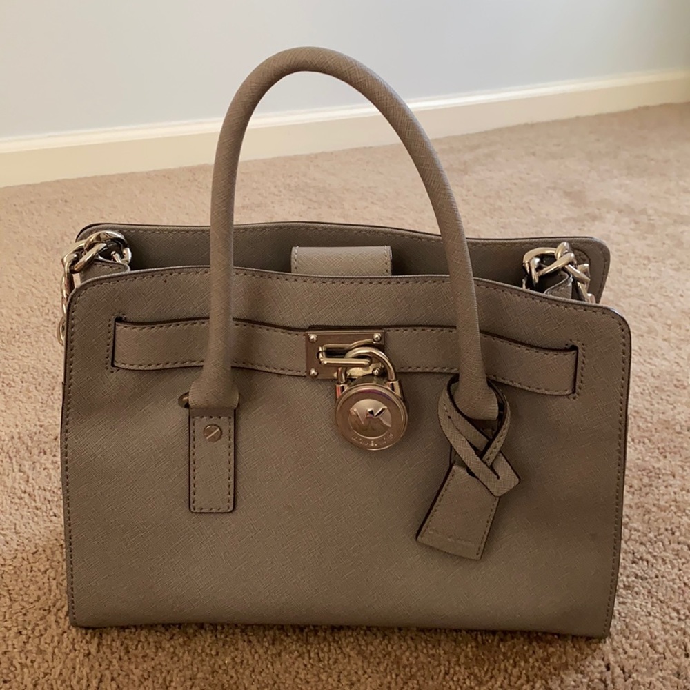 Michael Kors Grey back with lock
